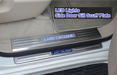 Porcellana TOYOTA Land Cruiser FJ200 2008 -2014 LED Porta laterale leggera in acciaio inossidabile fornitore