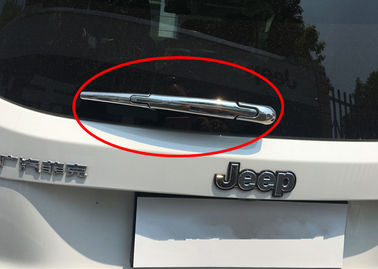 Porcellana JEEP Renegade 2016 Auto Exterior Trim Parts Tail Gate Window Wiper Copertura cromata fornitore