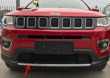 Porcellana Jeep Compass 2017 Auto Body Trim Parts, Cromato Front Bumper Inferiore Guarnizione fornitore