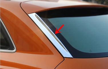 Porcellana Disposizione 2012, della finestra di automobile di Audi Q3 contorno indietro cromato ABS di plastica della finestra fornitore