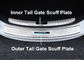 Piatto illuminato dello Scuff della porta posteriore dei davanzali della porta dell'acciaio inossidabile per Hyundai Elantra Avante 2016 fornitore