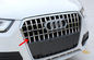 Decorazione Auto Carrozzeria Trim Parts Griglia superiore Cornice cromata Per Audi Q3 2012 fornitore