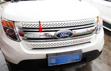 Porcellana Decorazione esteriore del carrozzeria auto parti frontali griglia di taglio striscia per Ford Explorer 2011 fornitore
