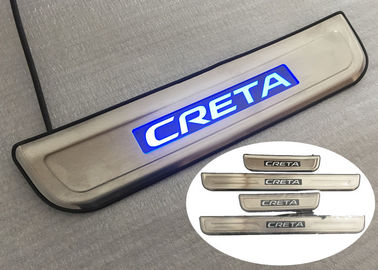 Porcellana Piatti leggeri blu durevoli del davanzale della porta laterale del LED per Hyundai IX25 CRETA 2014 2015 fornitore