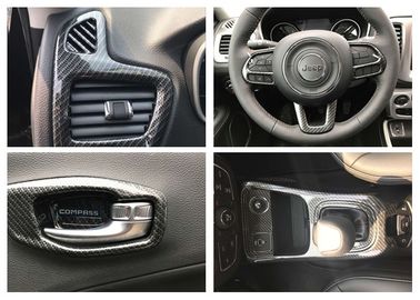 Porcellana Jeep Compass 2017 Modellazione dell'uscita d'aria in fibra di carbonio, guarnizione del volante ecc. fornitore