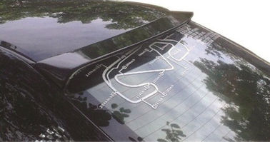Porcellana Spoiler del tetto posteriore per Toyota Corolla 2006 - 2011 Processo di stampaggio a soffio ABS in plastica fornitore