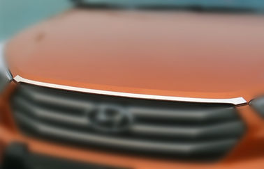 Porcellana Gli ABS cromano le parti automatiche della disposizione del corpo per la cornice 2014 del cofano di Hyundai IX25 fornitore