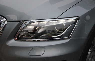 Porcellana Coperture di lente su misura del faro delle incastonature del faro di Chrome dell'ABS Audi Q5 2012 fornitore