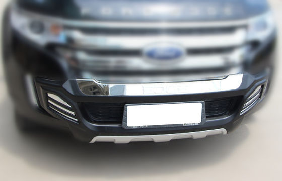 Un buon prezzo. Black + Chrome Car Bumper Guard For FORD EDGE 2011 2012 2014, Formaggio a soffio in linea