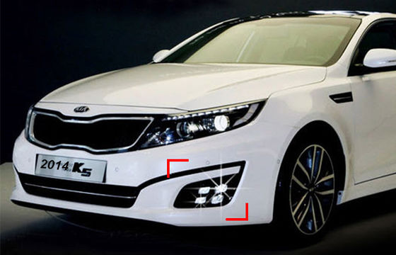 Un buon prezzo. KIA K5 2014 2015 Modificato 4 - Lampade diurne a LED in linea