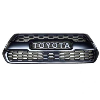 Un buon prezzo. Grille anteriore in plastica nera ABS in Cina con finitura nera di 1,9 kg per Toyota Tacoma 2016-2020 in linea