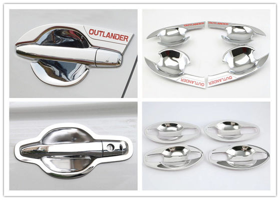 Un buon prezzo. Ricambi per la carrozzeria auto a Chrome per la Mitsubishi Outlander 2016, due inserti di maniglia di design in linea