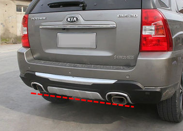 Un buon prezzo. Protezione del paraurti per auto su misura per KIA Sportage 2007 Protezione del paraurti posteriore con rivestimento in cromo in linea