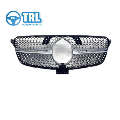 Un buon prezzo. A1668800985 Mercedes Benz W166 GLE GLS Radiatore griglia ABS durevole di plastica nero in linea
