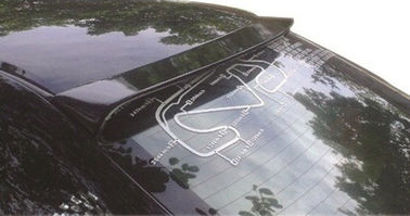 Un buon prezzo. Spoiler del tetto posteriore per Toyota Corolla 2006 - 2011 Processo di stampaggio a soffio ABS in plastica in linea