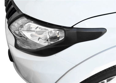 Un buon prezzo. Accessori durevoli Conchiglie dei fari a cromo nero per Mitsubishi Triton L200 2015 2018 in linea