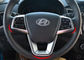 Ricambi interni auto, guarnizione del volante a cromo per Hyundai IX25 2014 fornitore