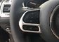 Plastico ABS Auto Interni Parts Trim Volante Guarnizione Chrome per Jeep Compass 2017 fornitore