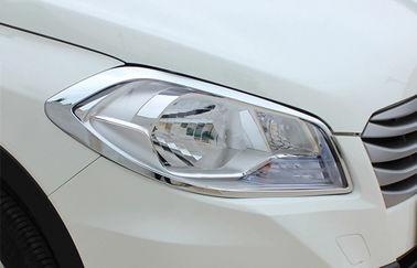 Un buon prezzo. Connessioni per fari in cromo ABS per Suzuki S-cross 2014, telaio della lampada posteriore in linea