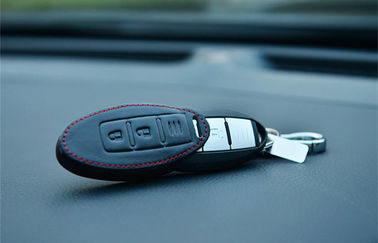 Un buon prezzo. Nissan Nuovo Qashqai 2015 Accessoiri interni auto Borsa per chiavi in pelle di mucca in linea