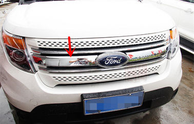 Un buon prezzo. Decorazione esteriore del carrozzeria auto parti frontali griglia di taglio striscia per Ford Explorer 2011 in linea