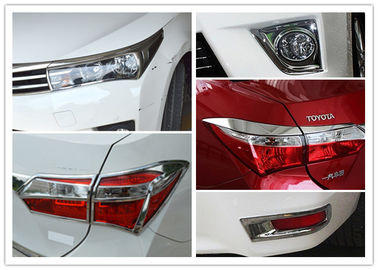 Un buon prezzo. COROLLA 2014 Cromato faro auto copre TailLight guarnish e lampada di nebbia Bezel in linea
