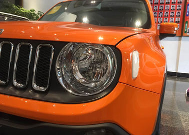 Un buon prezzo. Cromo di modellazione di fari e luci posteriori di auto durevoli per Jeep Renegade 2016 in linea