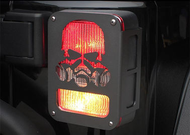 Un buon prezzo. Lampada di coda in acciaio per auto Connessioni dei fari in cromo per Jeep Wrangler JK, stile ingegnere / stile Iron Man 2007 - 2017 in linea