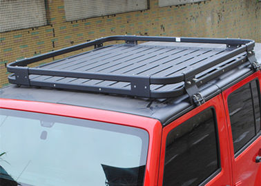 Un buon prezzo. Scaffalature per il tetto di auto in lega di alluminio portabagagli per Jeep Wrangler JK 2007-2017 in linea