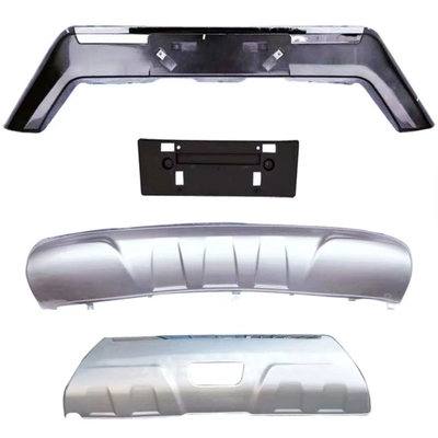 Un buon prezzo. ABS Plastic Bumper Guard per Nissan X Trail 2014-2016 Protegge il bordo / Aggiunge stile con 100% di adattamento in linea