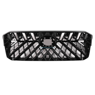 Un buon prezzo. 5310160D10 Toyota Land Cruise 2016-2018 Radiator Grill Frame Black Top Grille ABS Front Bumper Grille Stile personalizzato in linea