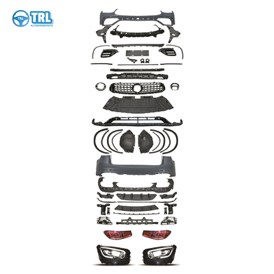 Un buon prezzo. Mercedes Benz GLC W256 2016-2019 Upgrade to AMG Plastic/Steel Full Body Kit per la modifica del corpo dell'automobile imposta la trasformazione definitiva in linea