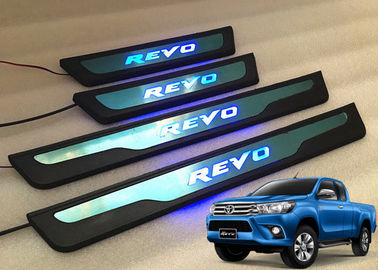 Un buon prezzo. TOYOTA All New Hilux Revo 2016 2017 LED luce porta laterale Sill Scuff Piastre in linea
