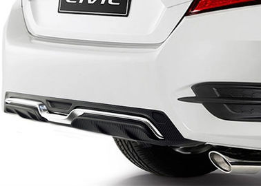 Un buon prezzo. Sostituzione kit di carrozzeria auto Honda New Civic 2016 2018 diffusore paraurti posteriore fibra di carbonio in linea