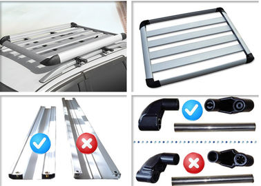 Un buon prezzo. Rack universali per il tetto, portabagagli in alluminio con due maniglie in linea