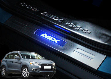 Un buon prezzo. Mitsubishi ASX 2013 2017 Placche di scuffamento per scali laterali in acciaio con fabbriche di luci a LED in linea