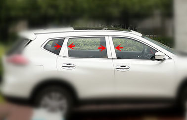 Un buon prezzo. Striscia di finestrella in acciaio inossidabile lucidato per auto per Nissan X-TRAIL 2014 in linea