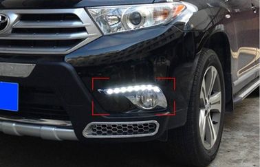 Un buon prezzo. Auto Part LED Daytime Running Light DRL per Toyota Highlander 2012 2013 con cerchio cromato in linea