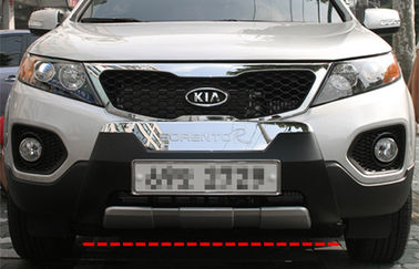 Un buon prezzo. Protezione per auto a cromo per KIA SORENTO 2009, Protezione anteriore ABS e Protezione posteriore in linea