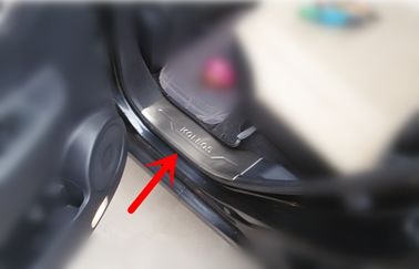 Un buon prezzo. Piastre di sgabelli di porte illuminate a lato interno in acciaio inossidabile per Renault Koleos 2012-2016 in linea