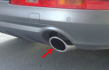 Un buon prezzo. Ricambi per auto in acciaio inossidabile copertura del tubo di ventilazione del muffler di coda per Audi Q7 in linea